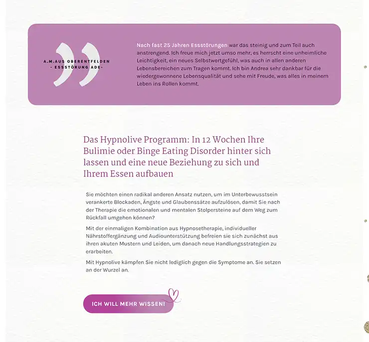 Neues Webdesign für Praxis in Zürich